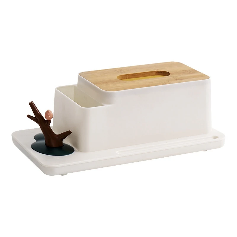 

Wonderlife 1Pc Night Light Tissue Box Household Napkin Container Home Decoration Ornament