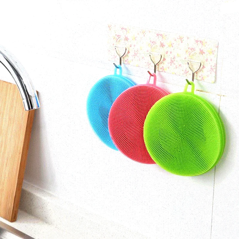 Волшебные чистящие щетки силиконовая чаша для мытья посуды коврик кастрюль