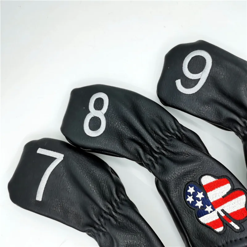 Свяжитесь с нами и четырехлистного клевера клюшки для гольфа головной убор из