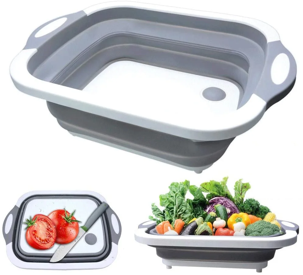 

Household Folding Wash Basin Portable Sink Foot Bucket Washbasin Plastic Foldable Basin Travel Outdoor Camp Basins
