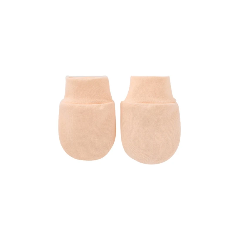 

Baby Anti Scratching Soft Cotton Gloves+Hat+Foot Cover Set Mittens Socks Beanies