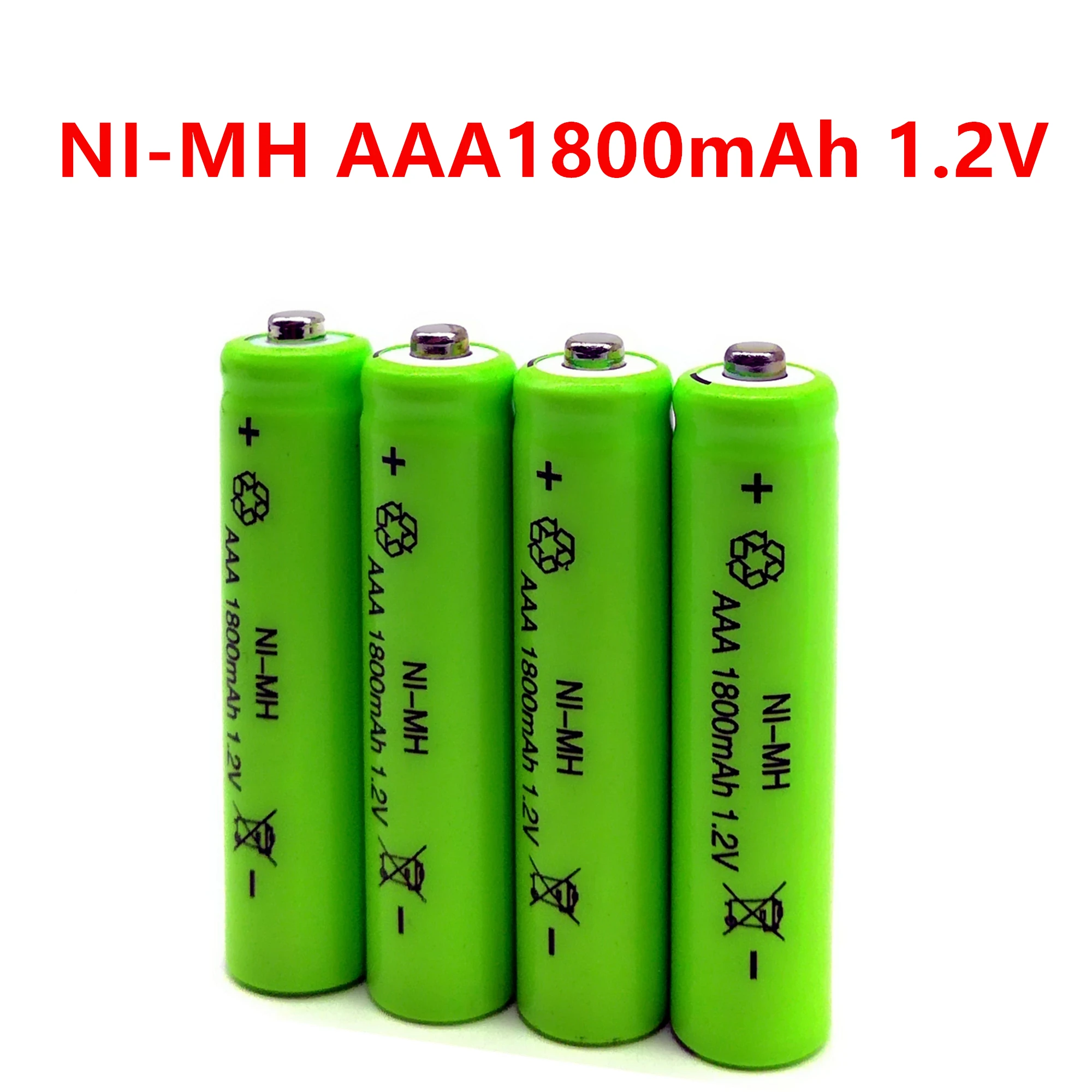 15 18 шт./лот высокой энергии 1 2 V 1800mAh Ni MH AAA Перезаряжаемые Батарея игрушка