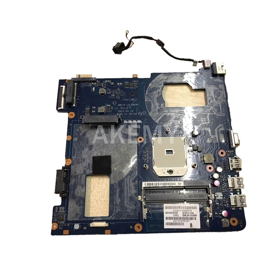 

ERILLES For Samsung NP355V5C Laptop motherboard QMLE4 LA-8864P REV:2.0 motherboard100%tested fully work