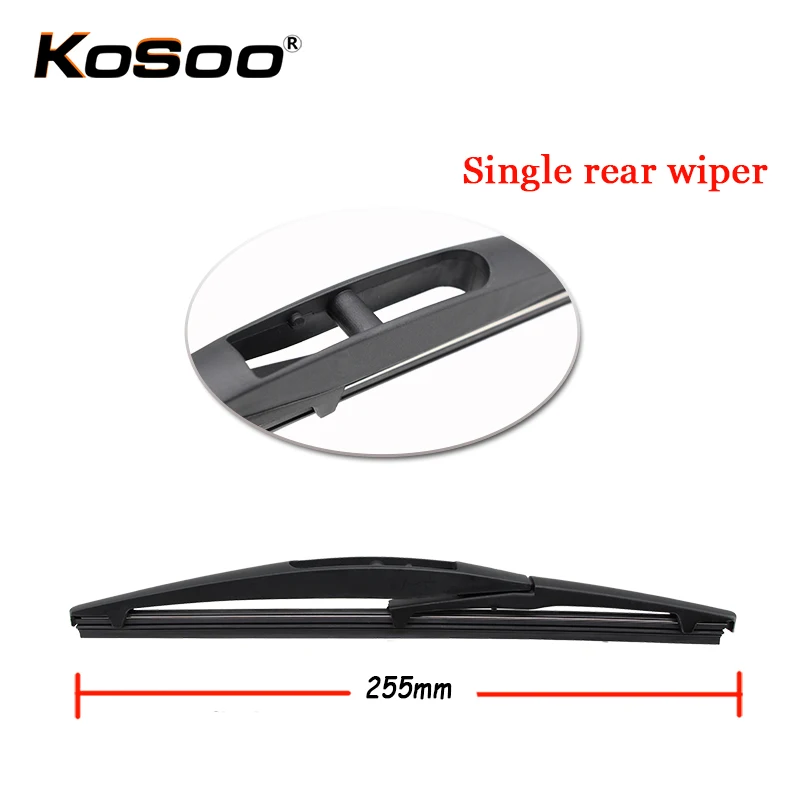KOSOO Auto Rear Car Wiper Blade For Geely Vision SUV 255mm 2016 Onwards Window Windshield Blades Arm Accessories | Автомобили и