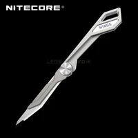 nitecore ntk05 ultra tiny titanium keychain knife for edc