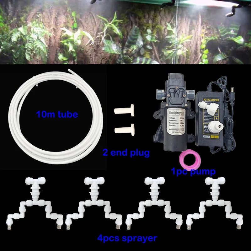 Распылитель для рептилий водяной распылитель резервуар тропических лесов 360