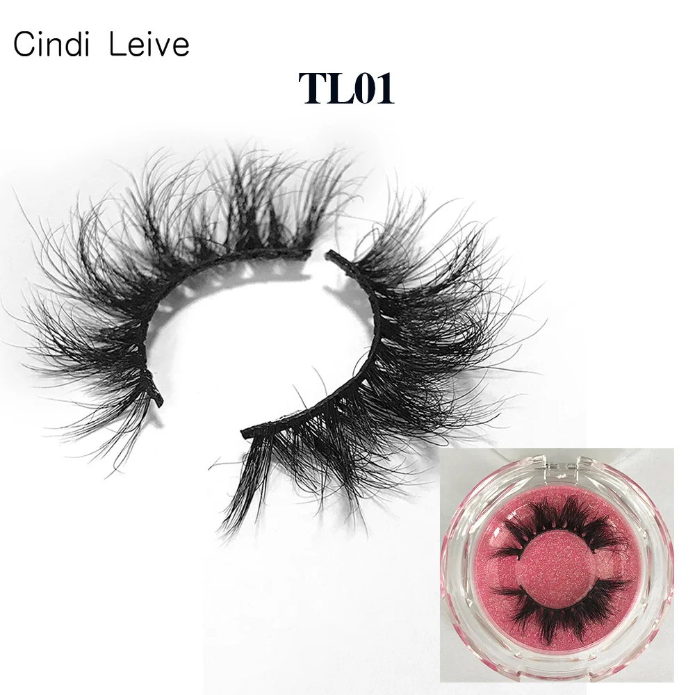 

20mm Thick False Lashes Popular Messy 3D Fake Eyelashes Boxes 1 Pair Beauty Eyelash Natural Long Fluffy Mink Eye Lash Vendors