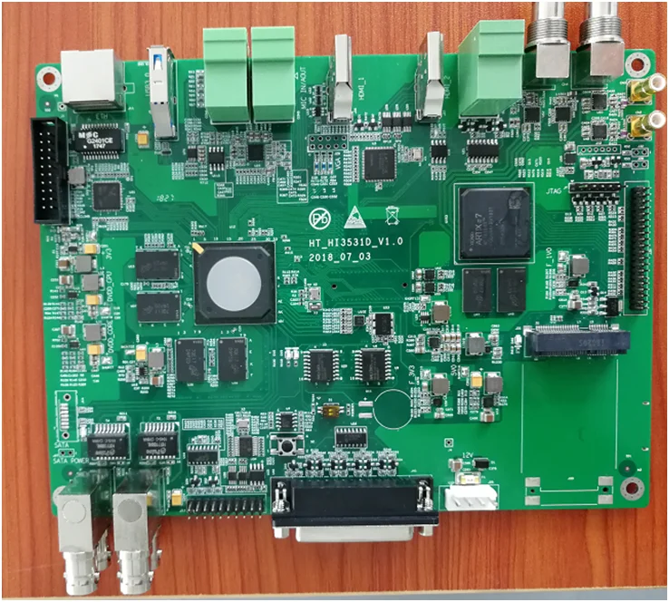 Для индивидуальной платы аудио и видео связи h. 265 Hi3531D + XC7A75T hayes image xilinx fpga макетная