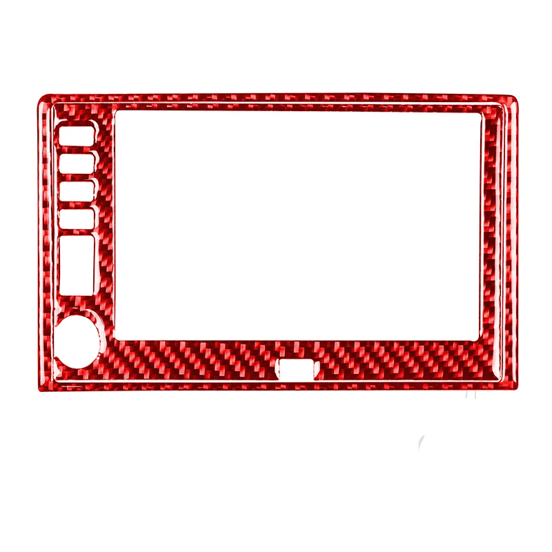 

Декорирование панели навигации из настоящего углеродного волокна автомобильные аксессуары подходят для Chevrolet corvette C6 левый руль 2005-2013