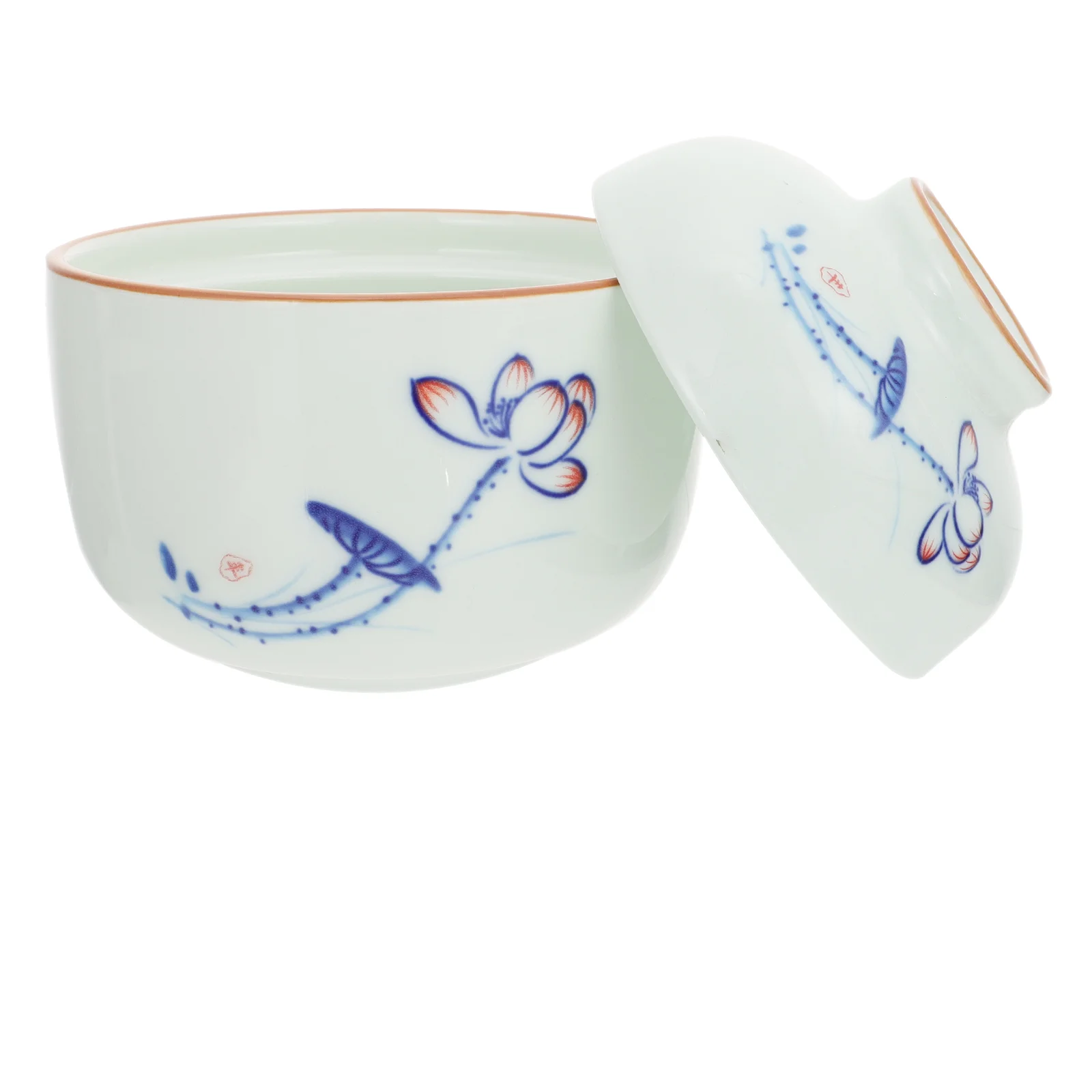 

1pc Creative Stewing Pot Food Container Dessert Bowl Household Ceramic Dinnerware