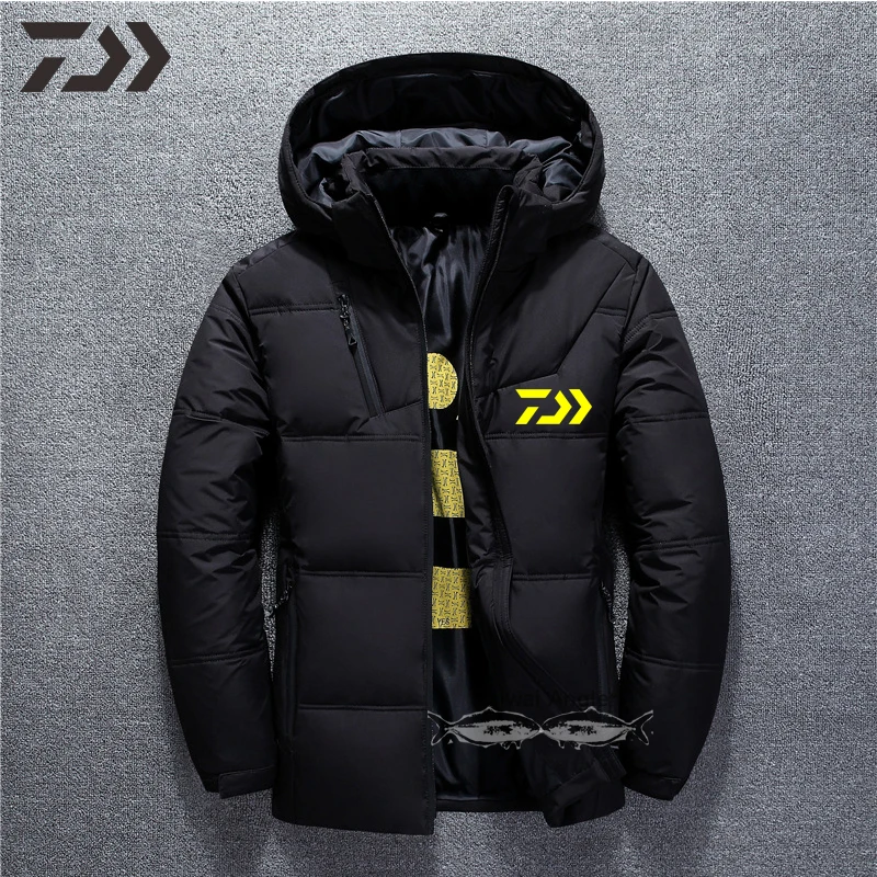 Daiwa Толстая термальная рыболовная куртка мужская зимняя водонепроницаемая