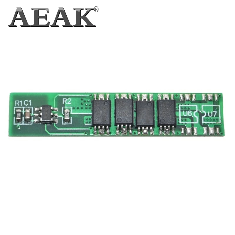 Защитная плата AEAK 1S 10A 3 7 V li ion BMS PCM для литий ионных батарей 18650|bms pcm|protection boardbattery