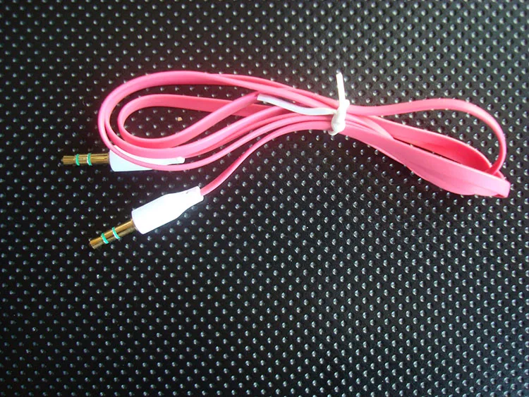 3 5 мм до цветной плоский автомобильный Aux аудио кабель Расширенный