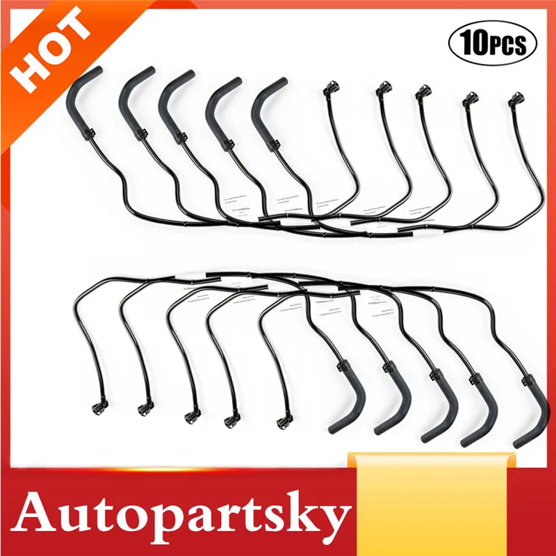 Нагреватель корпуса дроссельной заслонки впускная труба шланг трубка 10 шт. OEM