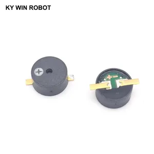 2 шт.лот SMD 9045 9x9x4,5 мм пассивный зуммер Магнитный 3 в 5 В AC зуммер 9*9*4,5 мм громкоговоритель высокая температура для Arduino электро