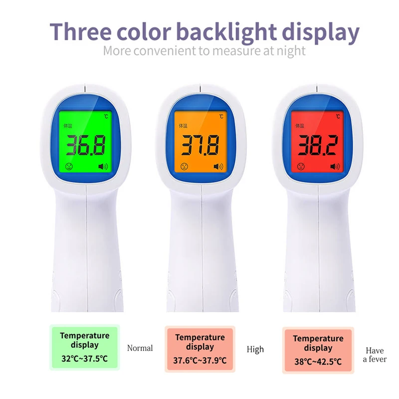 Цифровой инфракрасный термометр профессиональный Бесконтактный температурный