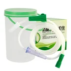 Бытовая сумка для дезинтоксикации клизмы спа клизмы для кишечника клизмы для кистевой гидротерапии ануса и вагинальной очистки женский анальный комплект с трубчатыми головками