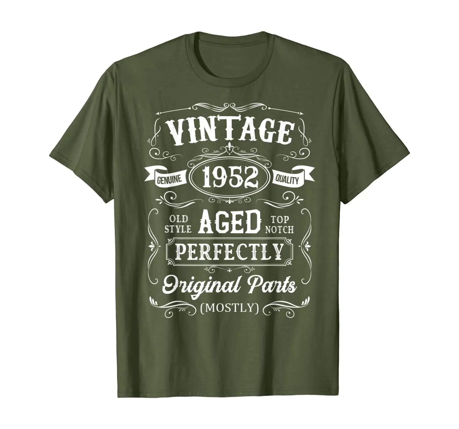 

Vintage 1952 67th Birthday T-Shirt 67 Years Old Gift Shirt
