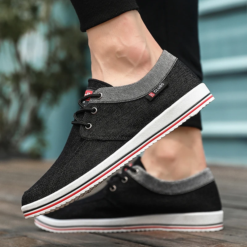 

Breathable Casual Shoes Men Canvas Shoes 2020 Lightweight Lazy Loafers Men Shoes Driving Flats Walking Sneakers Men