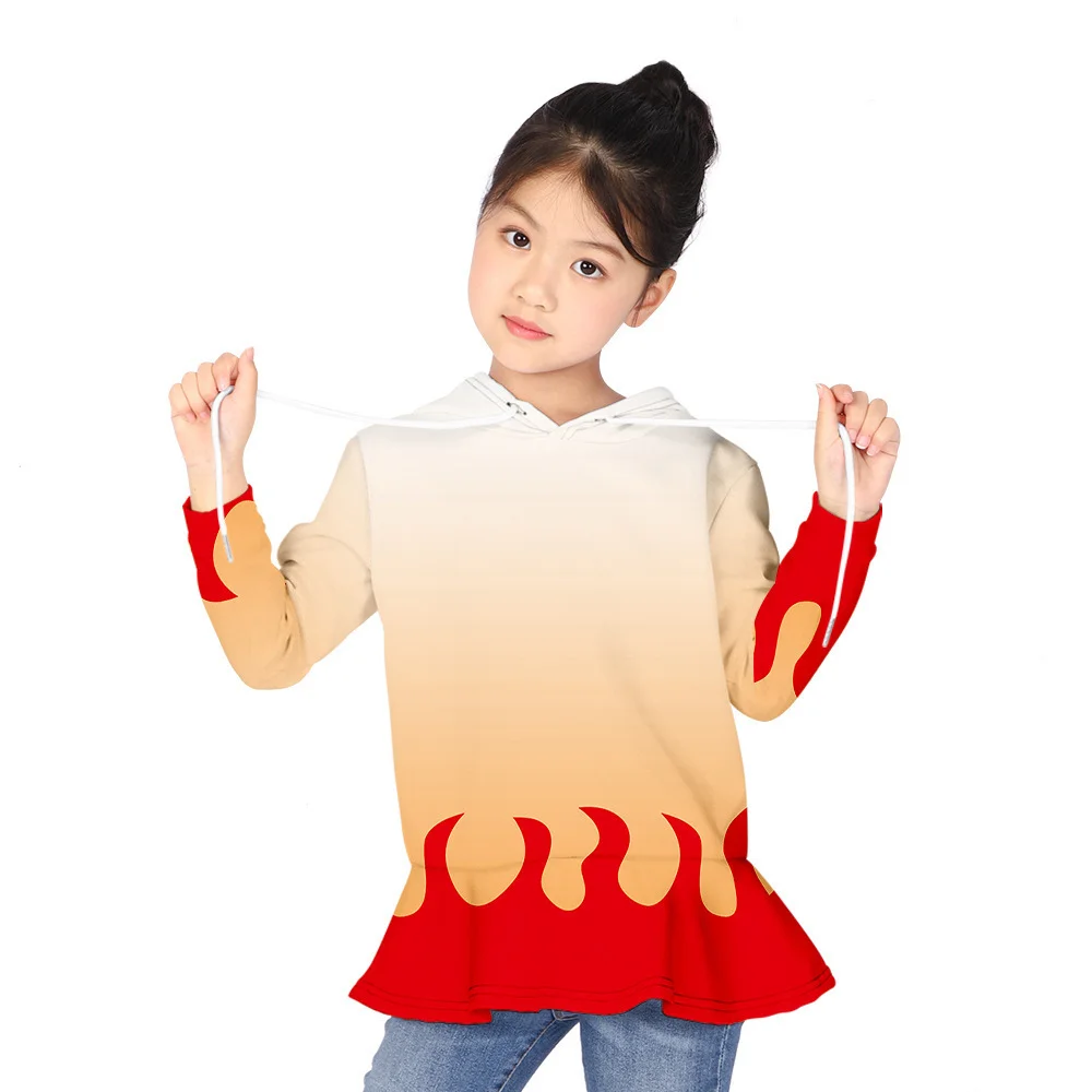 

Cosplay Demon Slayer Kids Hoodie Sweater Character Kamado Tanjirou Nezuko Kimetsu No Yaiba Anime Demon Slayer Kids Sweatshirt