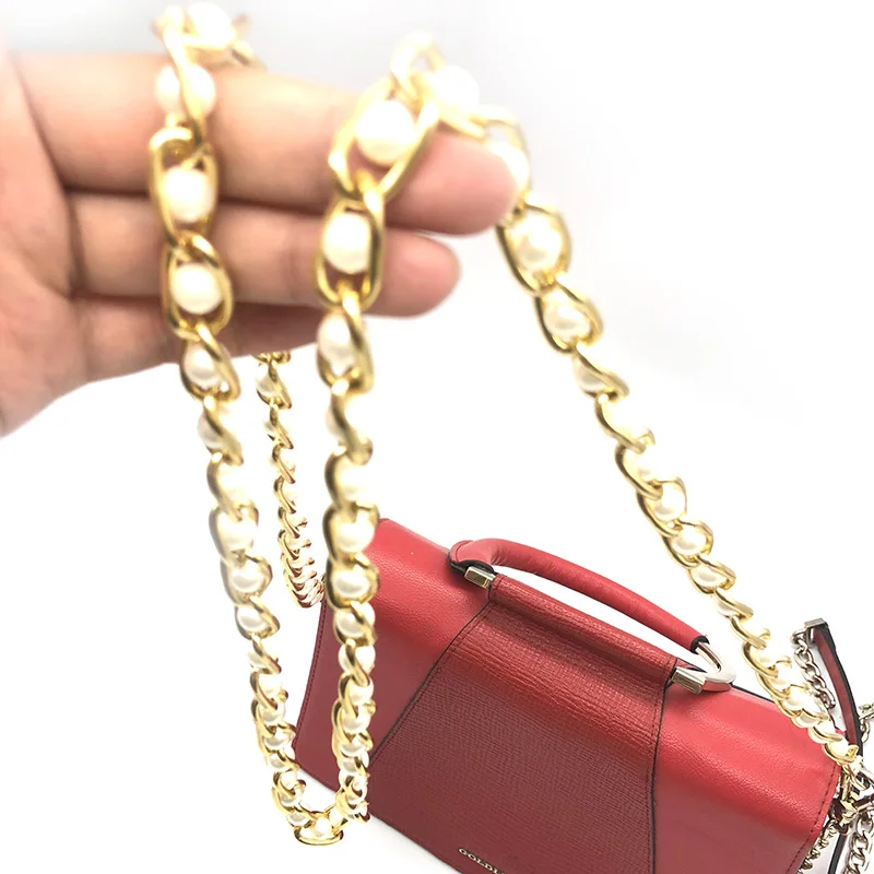 WIWI 1 шт. DIY Милая портативная черно белая сменная цепь ремешки на плечо для сумок