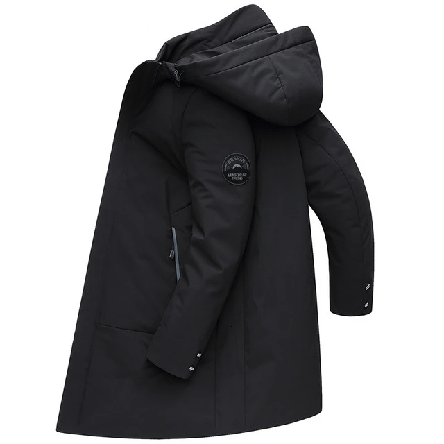 Высококачественный мужской пуховик 2020 новый стиль зимняя мужская длинная