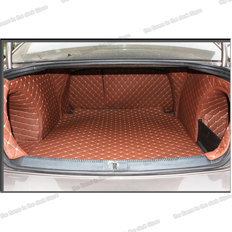 Кожаный коврик Lsrtw2017 для багажника автомобиля подкладка груза Volkswagen Passat B7 2011 2012