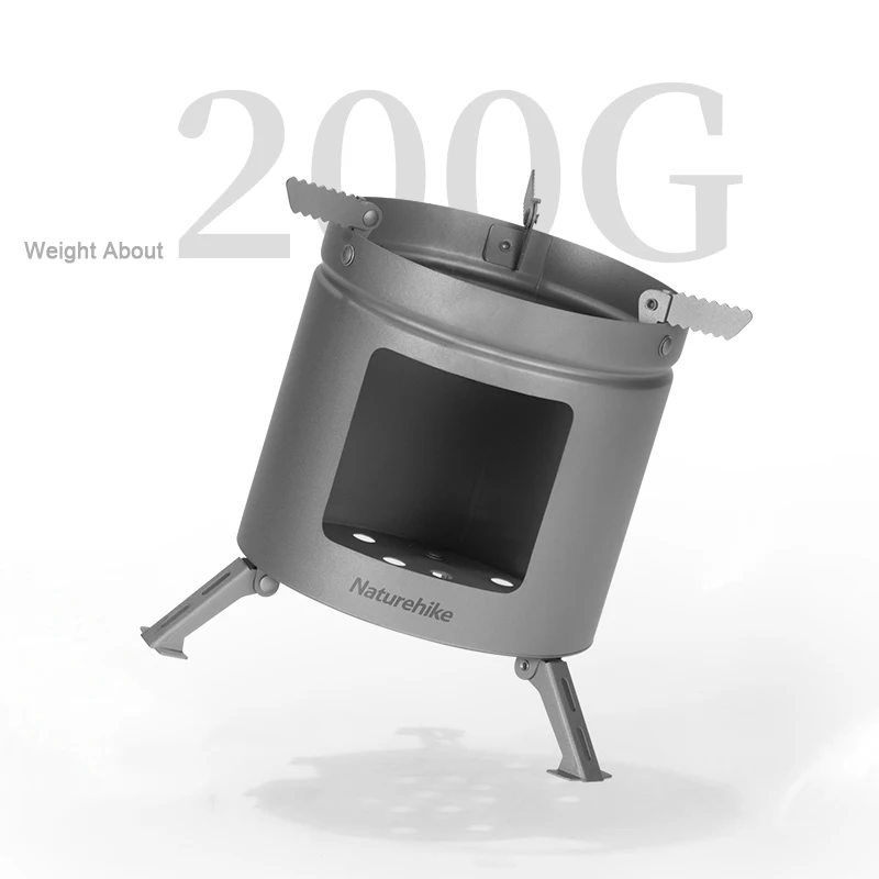 Мини-титановая плита Naturehike портативная походная печь для пикника кемпинга