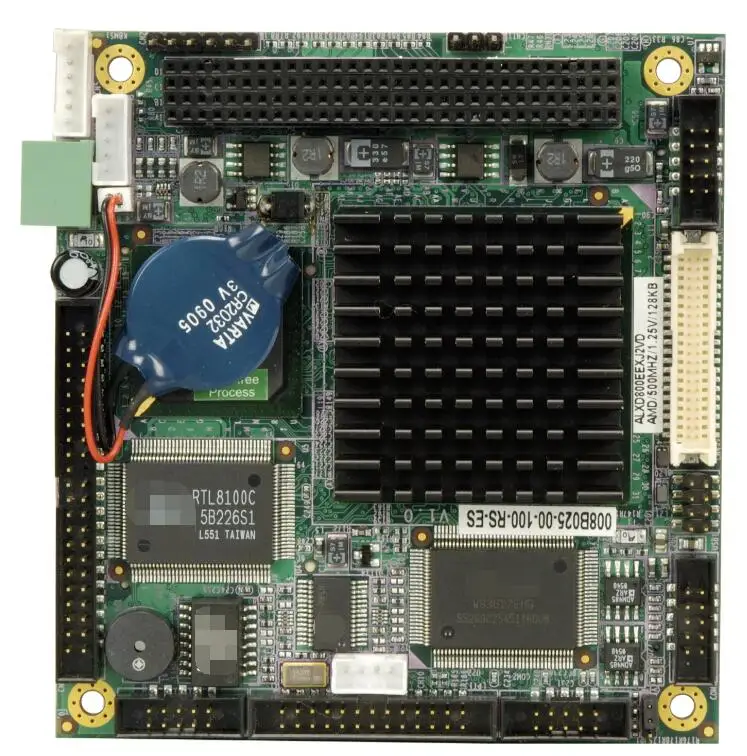 Оригинальная безвентиляторная материнская плата ПК/100% Встроенная Промышленная