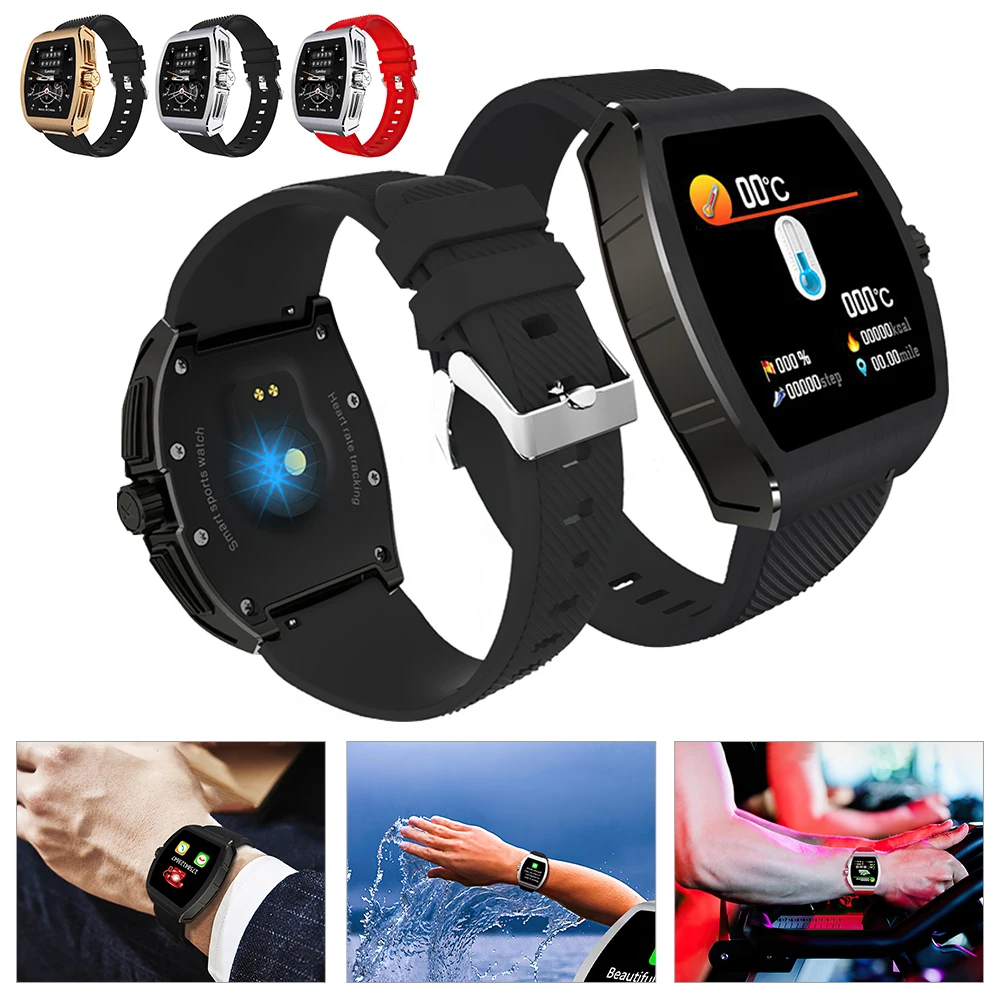 

Смарт-часы с IPS-экраном 1,4 дюйма, пульсометром и тонометром