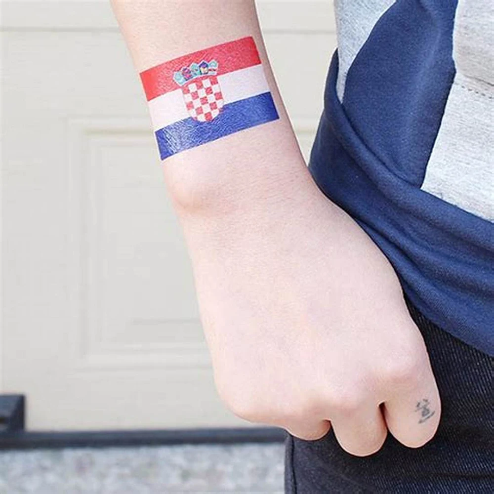 

Flag Series Face Tattoo Sticker for World Cup and Olympics Games