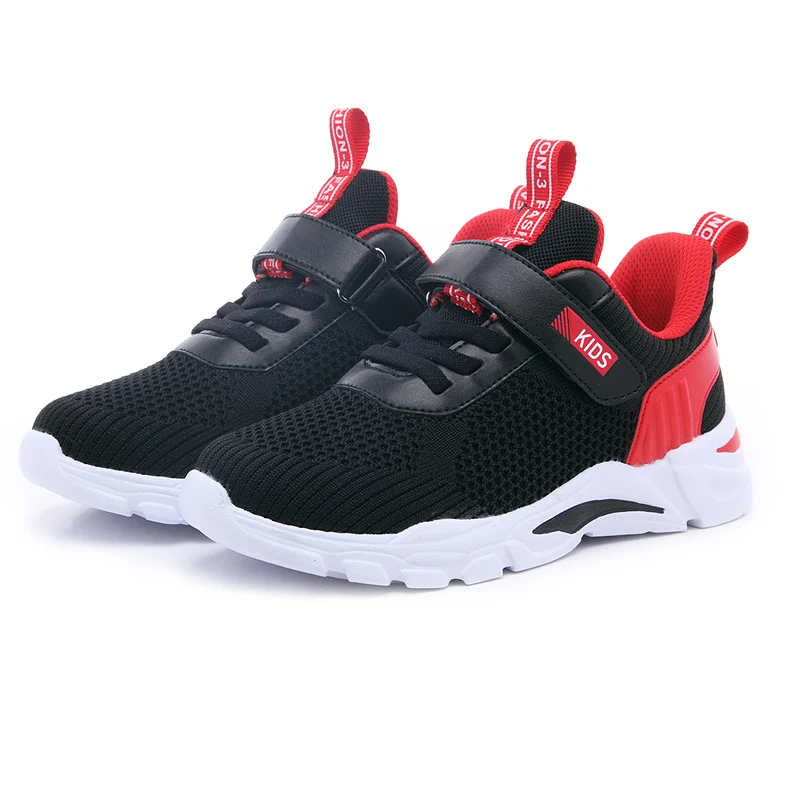 Кроссовки для мальчиков детская Баскетбольная обувь белая сетка дышащая бега с