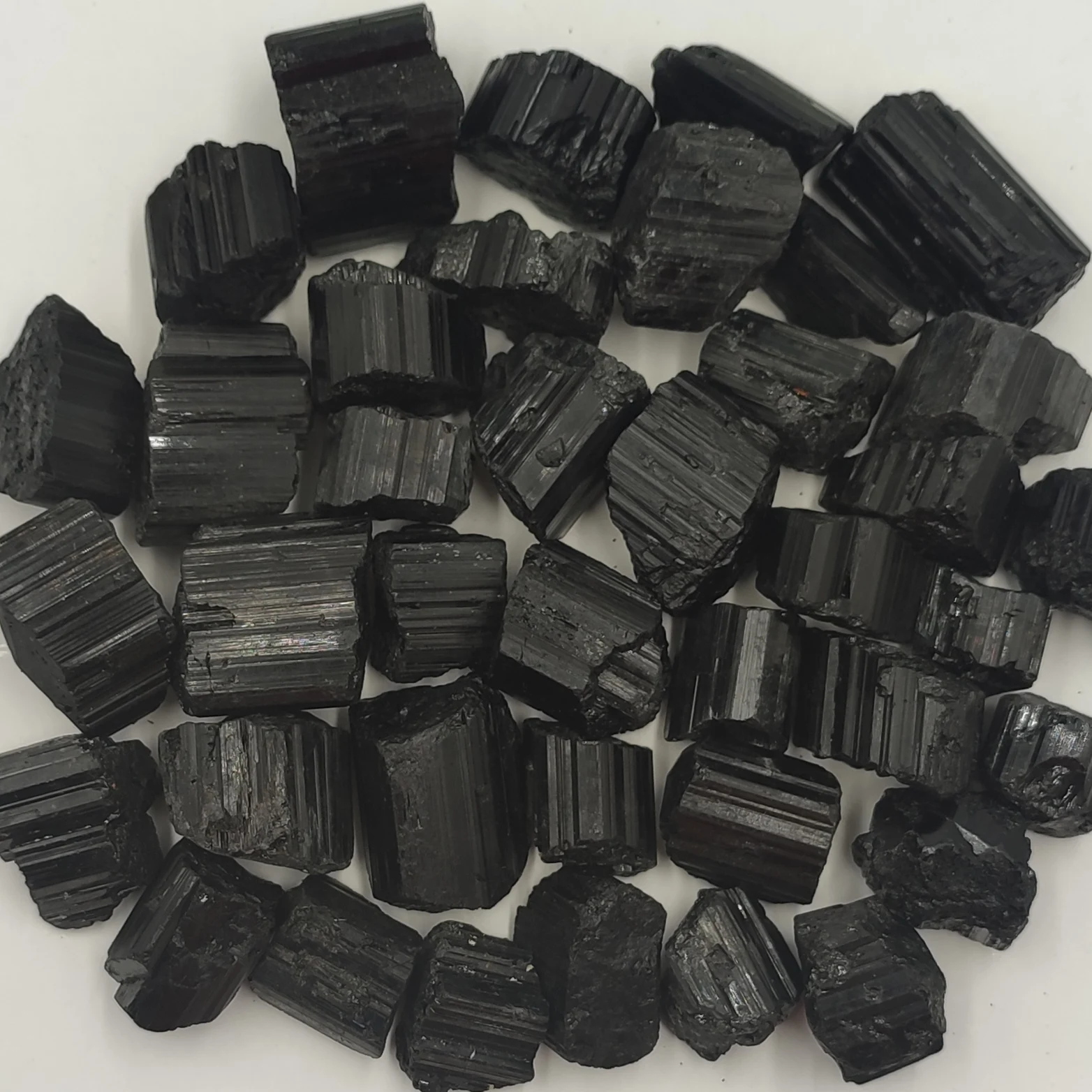 

100g/Pack Lot Natural Black Tourmaline Raw Stone Quartz Rough Crystal Healing Mineral Specimen Gemstone Reiki Bulk
