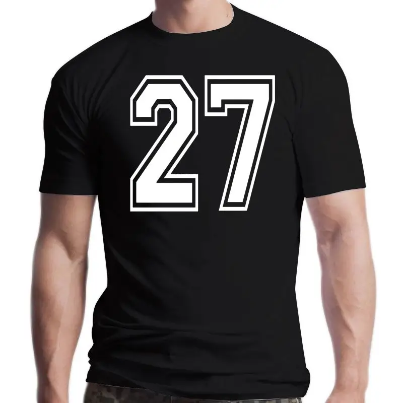 

Мужская футболка с номером 27, футболка для спортивных игроков, футболки для женщин и мужчин