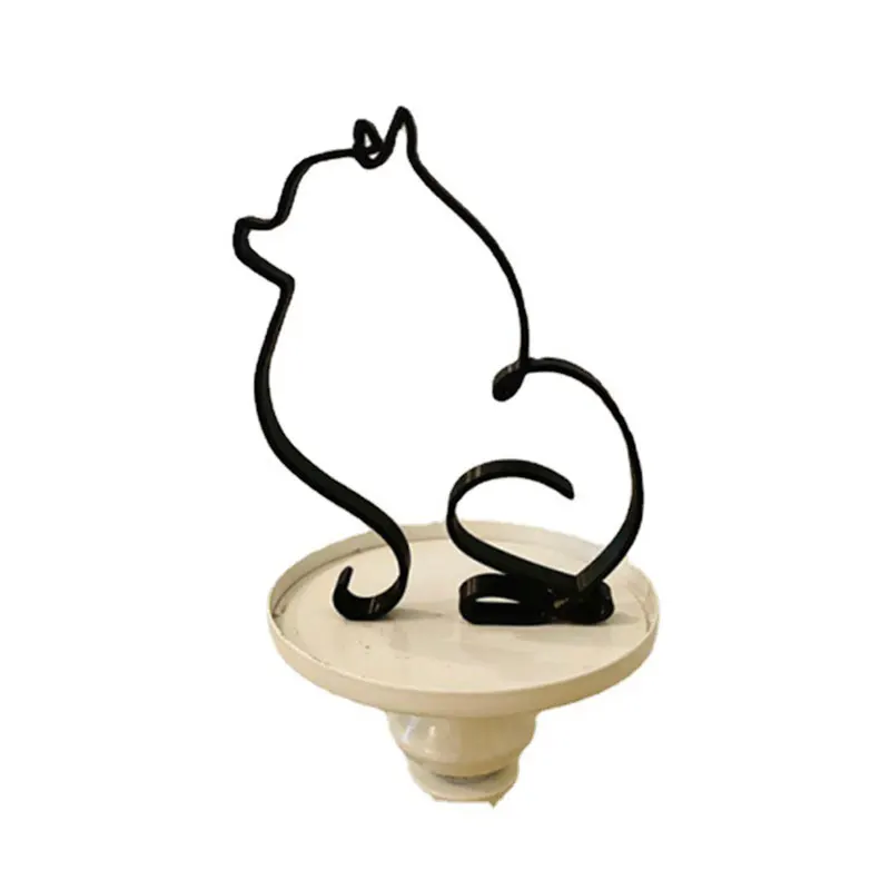 Минималистичное искусство скульптура собаки украшение персонализированный