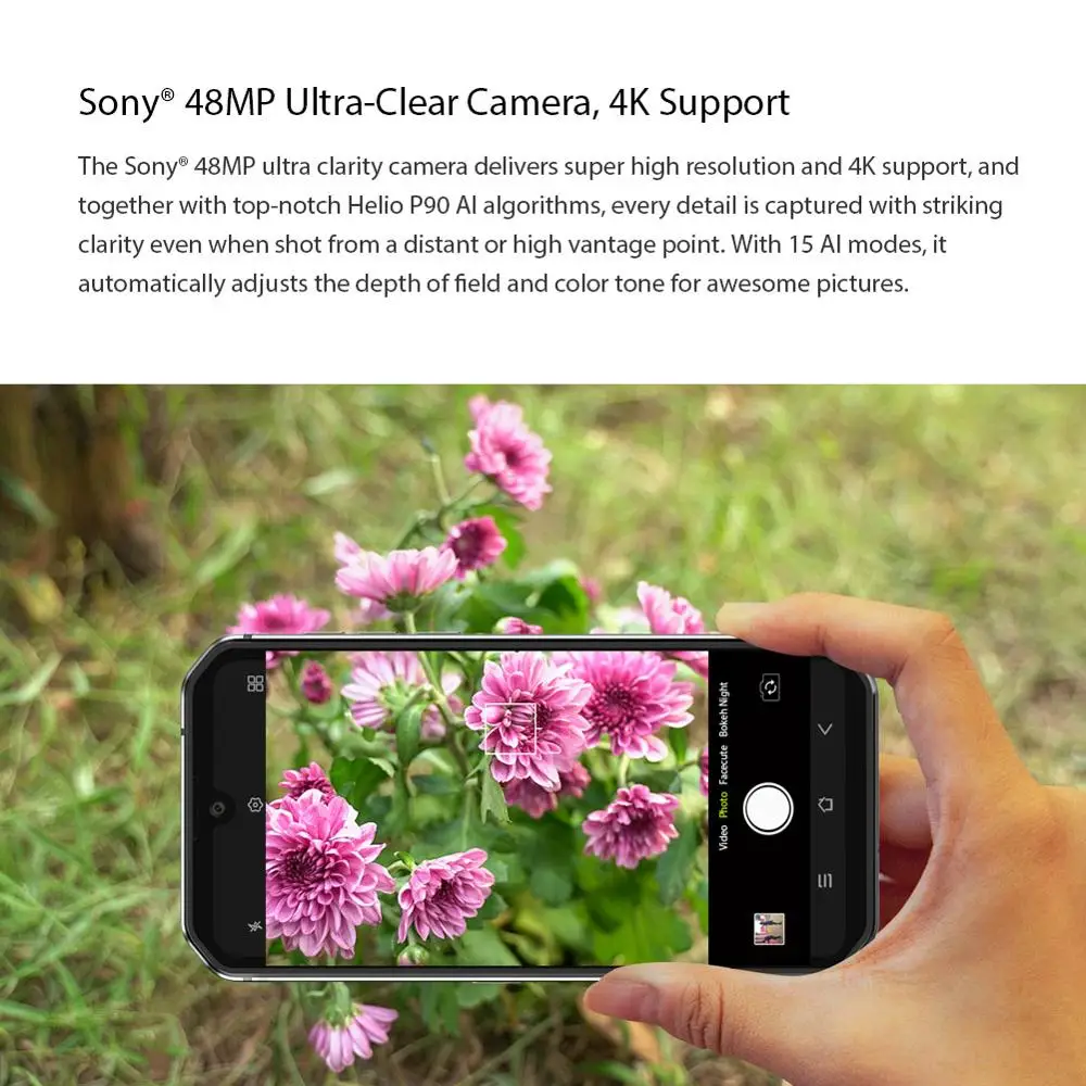 Blackview BV9900 Pro смартфон с восьмиядерным процессором Helio P90 ОЗУ 8 Гб ПЗУ 128 ГБ 48