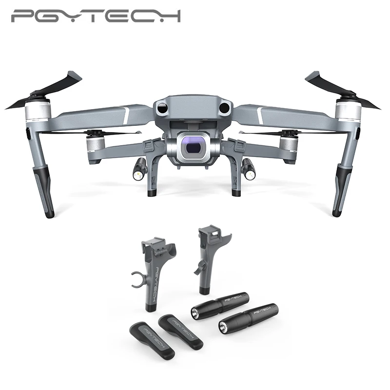 PGYTECH Шасси Подставки для DJI Mavic 2 Pro/Zoom Увеличенной Высоты Амортизирующие Стабилизаторы Для Аксессуаров.