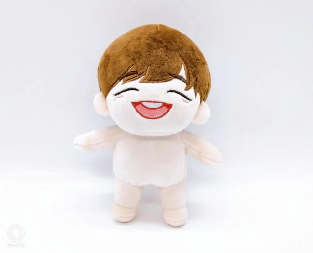 Бесплатная доставка 20 см KPOP Wanna One Kang Daniel Doll &amp одежда наряд мультяшная