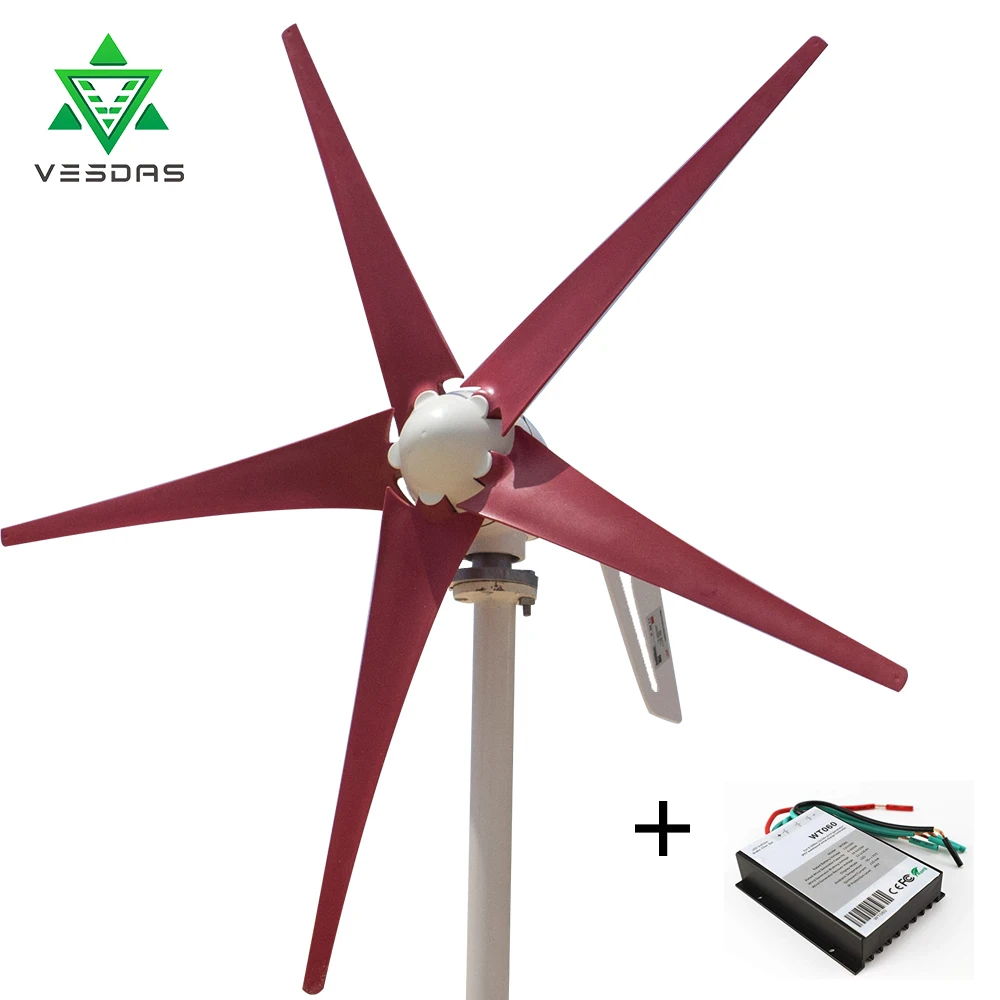 2019 маленький ветряной генератор 400 Вт для домашнего освещения ветряная мельница