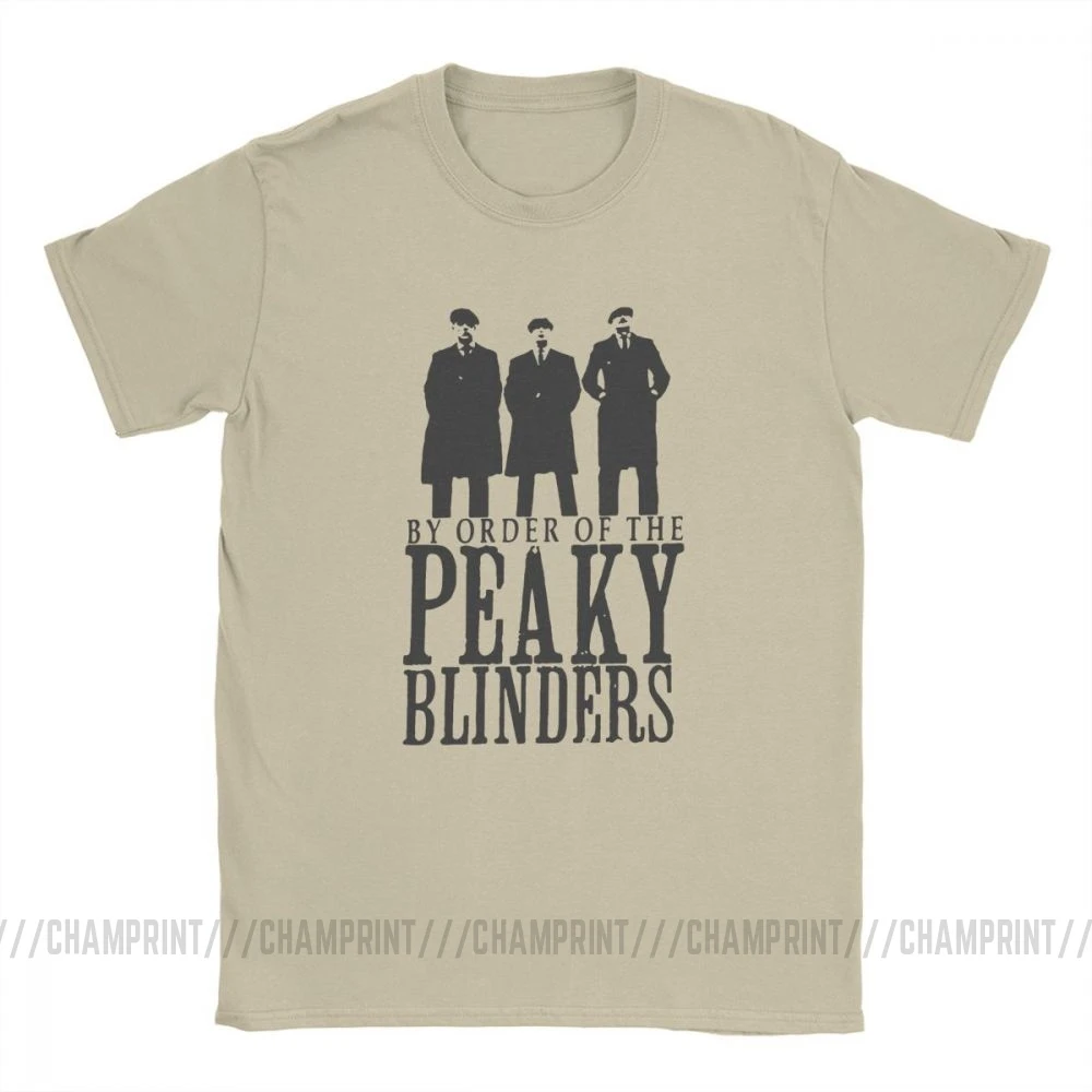 Peaky Blinders, Мужская футболка, Arthur Thomas, TOMMEE, Shelby, летние топы, короткий рукав, Повседневная футболка с круглым вырезом, хлопок, футболки размера плюс - Цвет: Хаки