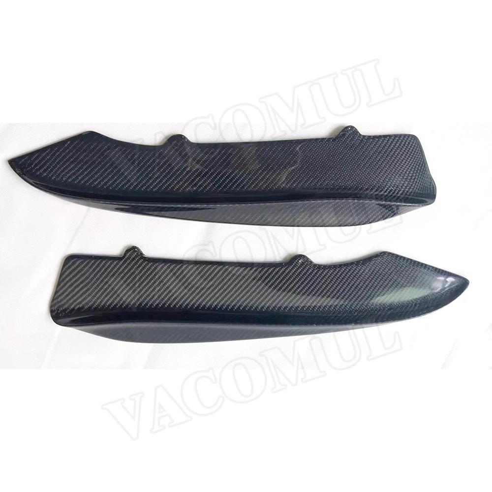 3 серии углеродного волокна заднего бампера боковые разветвители ребра щитки