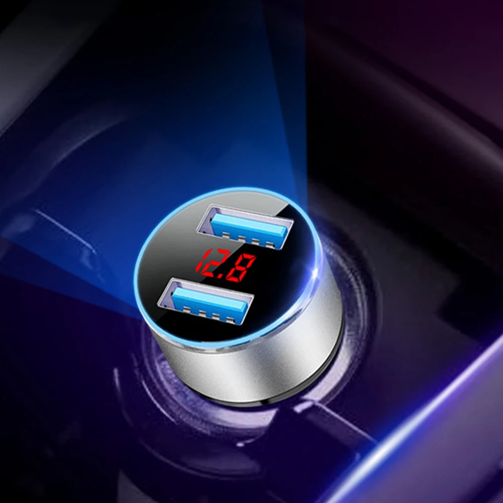 Быстрое зарядное устройство 6 3 А с двумя USB-портами и ЖК-дисплеем | Автомобили