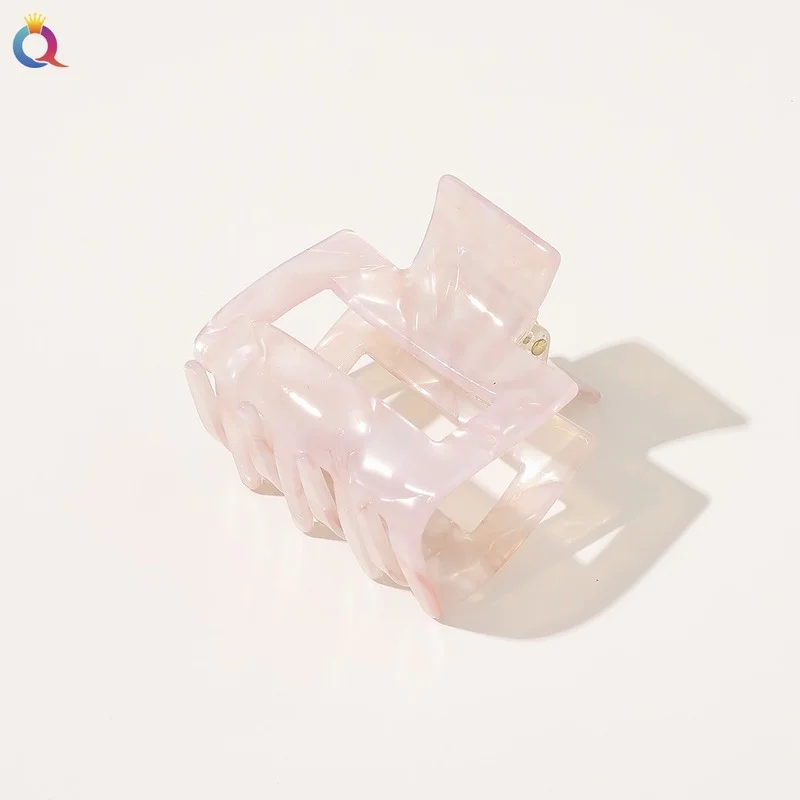 

Acetate Korean version of ins hair accessories girly temperament hairpin simple geometric plate hair clip top clip Claw clip
