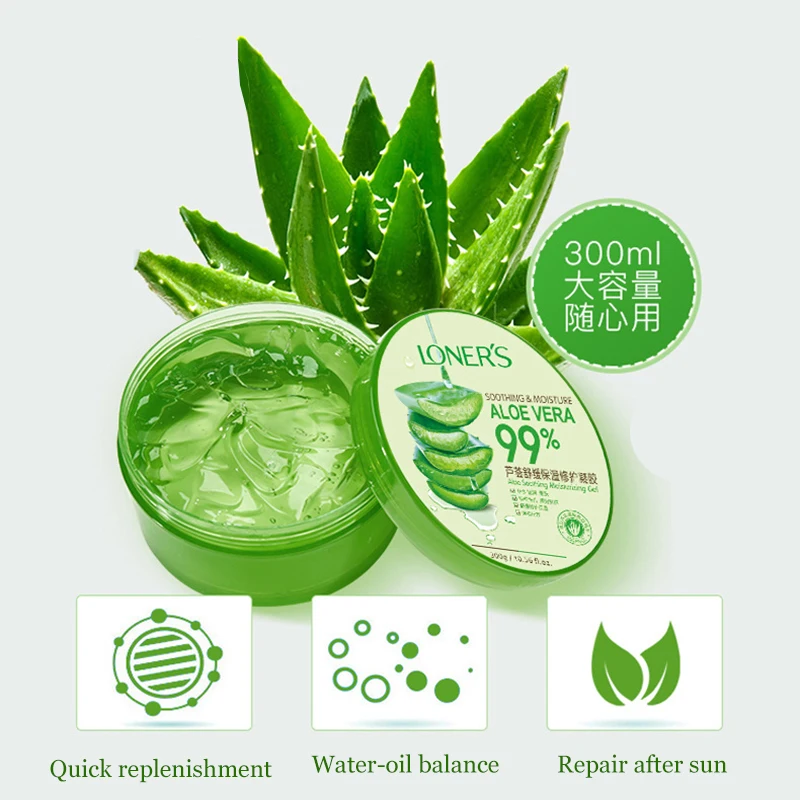 99% алоэ успокаивающий гель для кожи с вера уход удаление акне Увлажняющий дневной