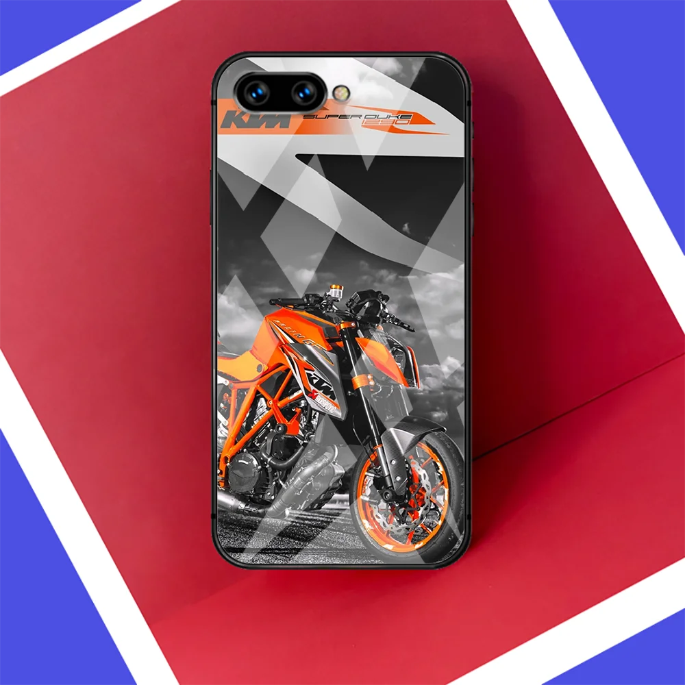 

Off-Road motorcycle Phone Glass Tempered Case Cover For Huawei Honor Nova 5T 71 8A 8X 8 9X 9 10 10I 20 30 Pro Lite Coque