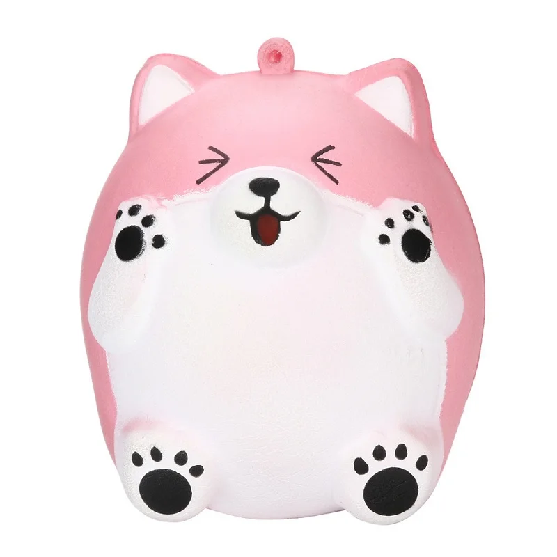 Kawaii Улыбка Медведь Squeeze игрушки медленно поднимающийся крем Ароматические