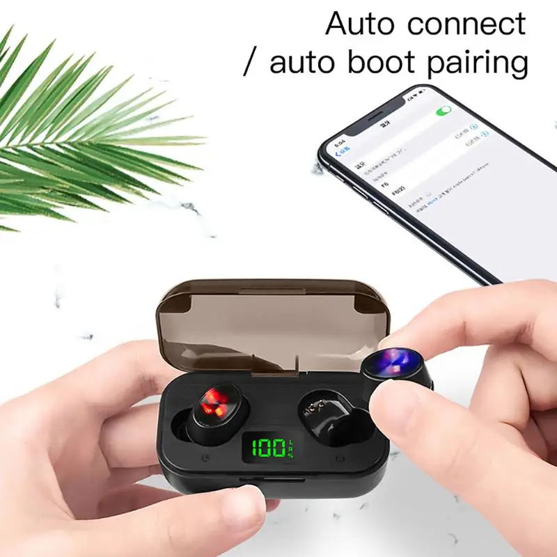 Беспроводные Bluetooth наушники 5 0 в ухо стерео высокое качество портативный удобный