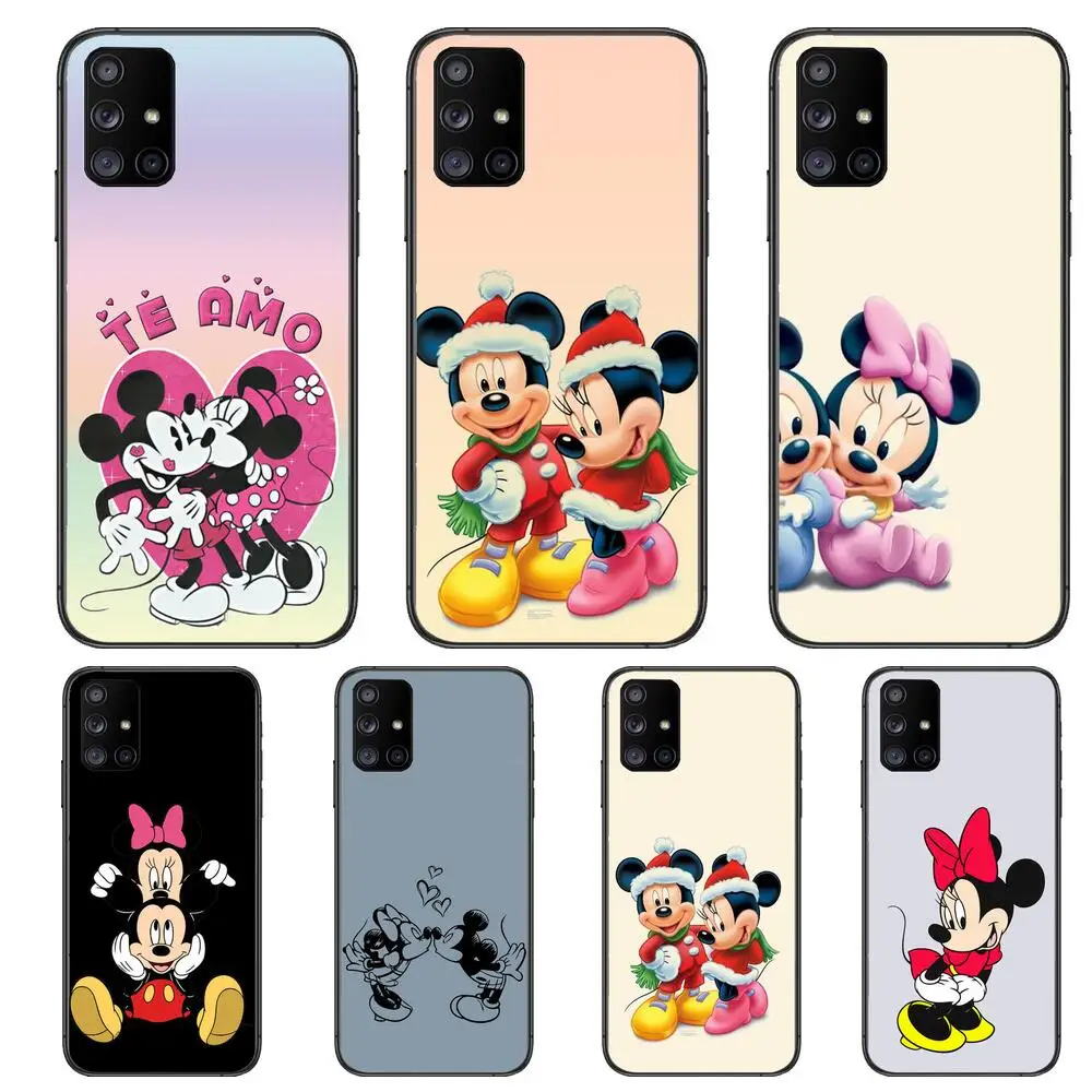

Baby Mickey Minnie Mouse Phone Case Hull For Samsung Galaxy A50 A51 A20 A71 A70 A40 A30 A31 A80 E 5G S Black Shell Art Cell Cove