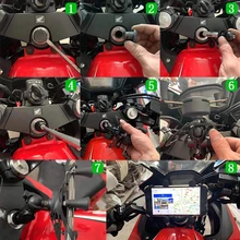 For HONODA CBR1000RR 2008-2016 Phone Holder  Motorcycle Accessories GPS Navigation Bracket CBR 1000 RR CBR 1000RR