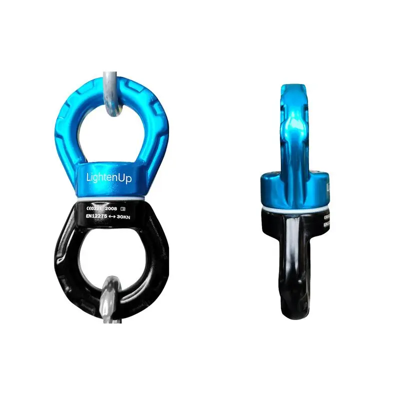 Вертлюжный соединитель для веревки скалолазания Вертлюги установки качели в